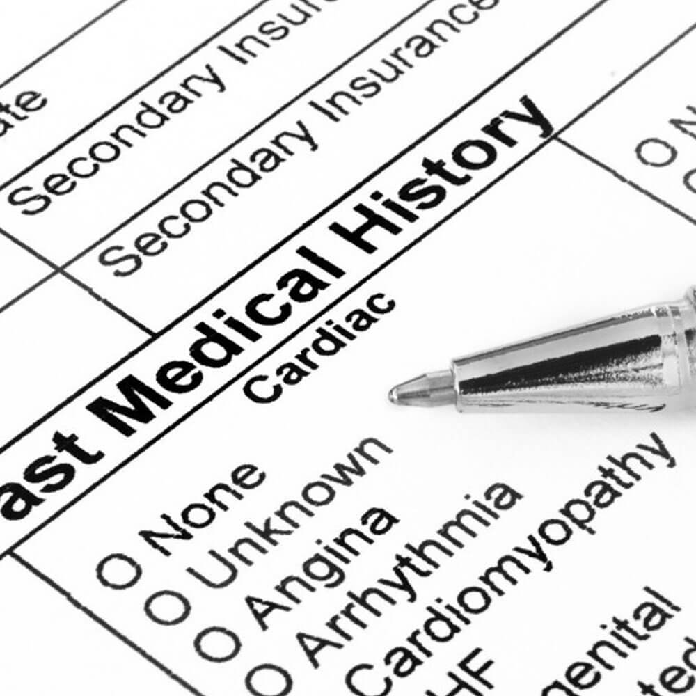 Medical History, Discussion of Medical History