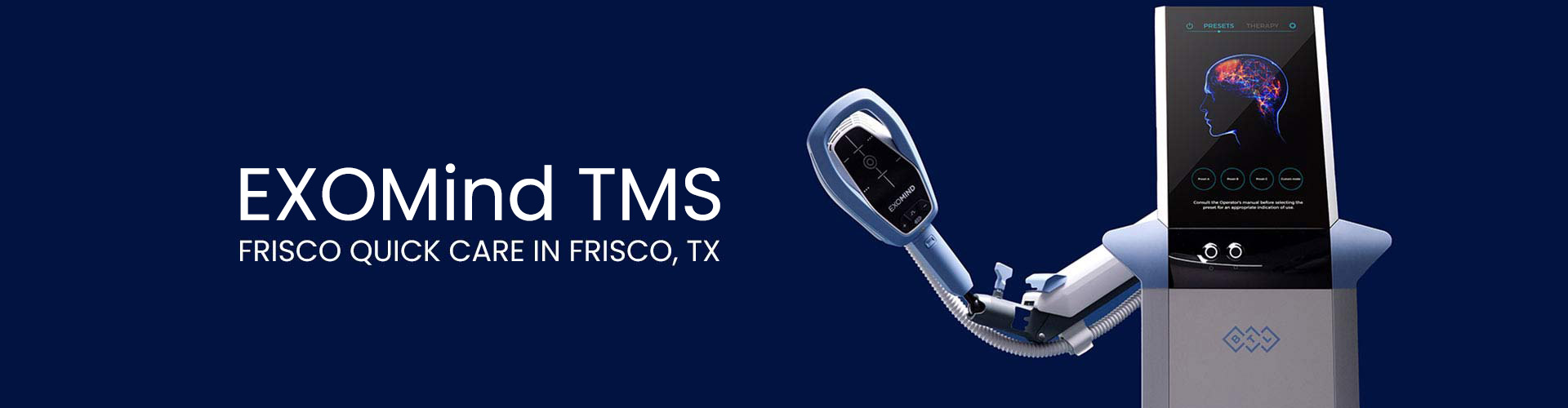 Exomind Therapy at Frisco Quick Care in Frisco, TX